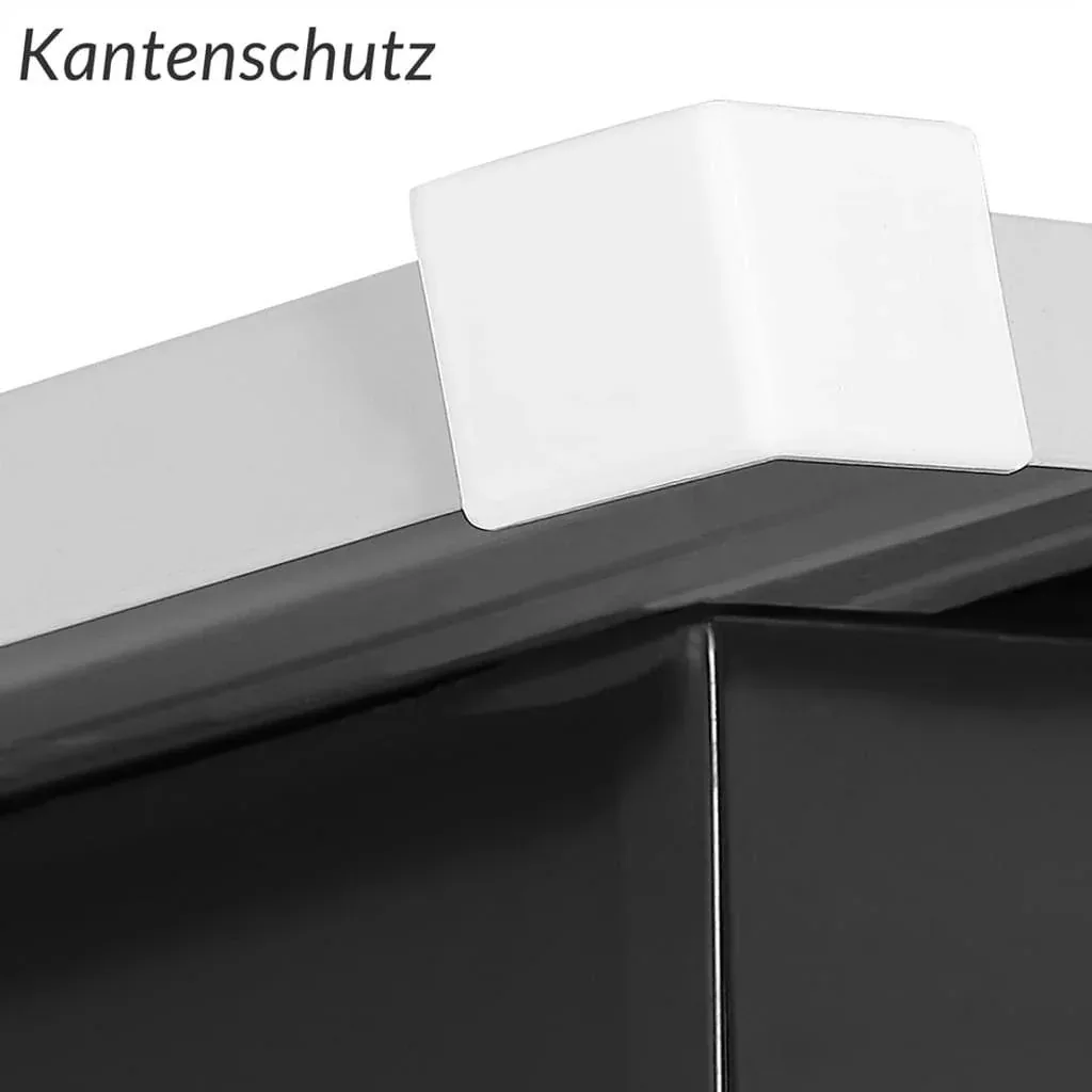 Gartenhaus - 2,52m³ - Metall - anthrazit - 162 x 86 x 181cm