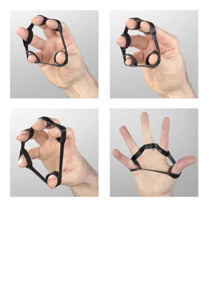 Multi Finger- und Handtrainer, 5-teilig