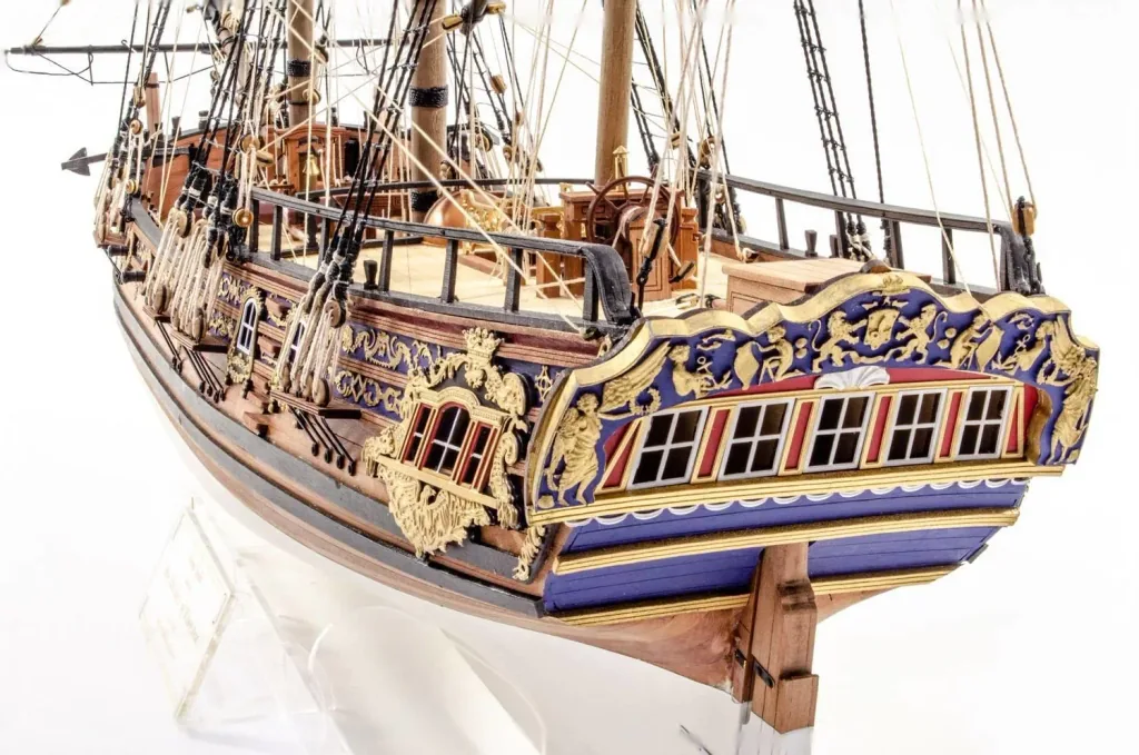 Bausatz Duches of Kingston 1778 im Maßstab 1:64