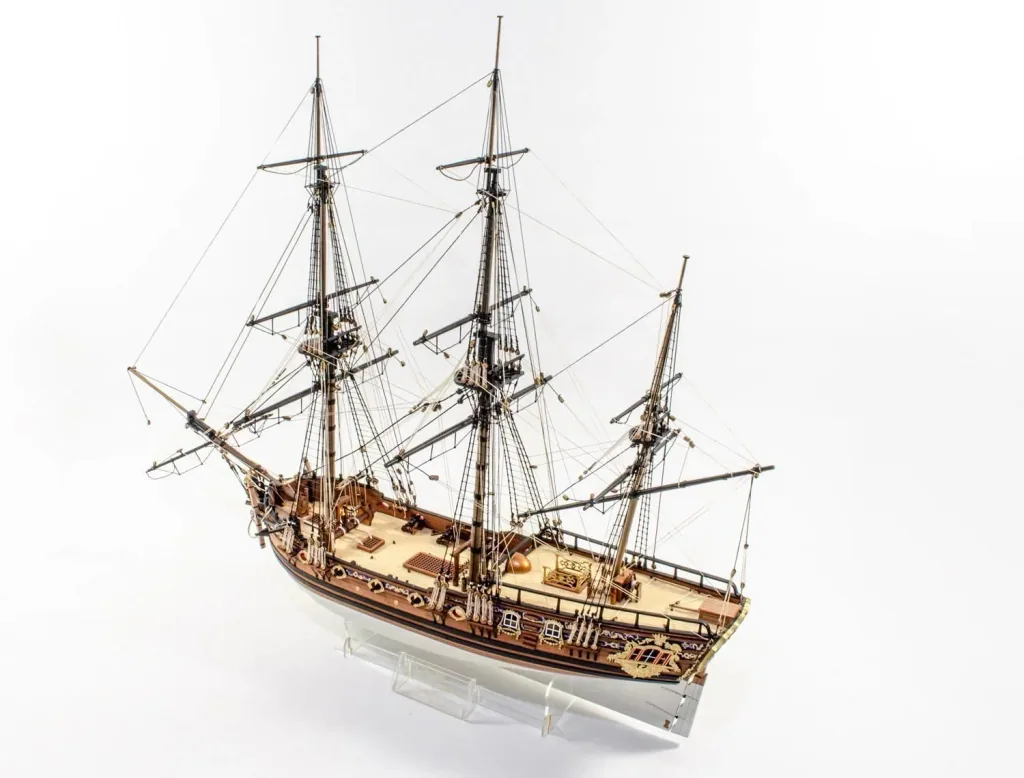 Bausatz Duches of Kingston 1778 im Maßstab 1:64