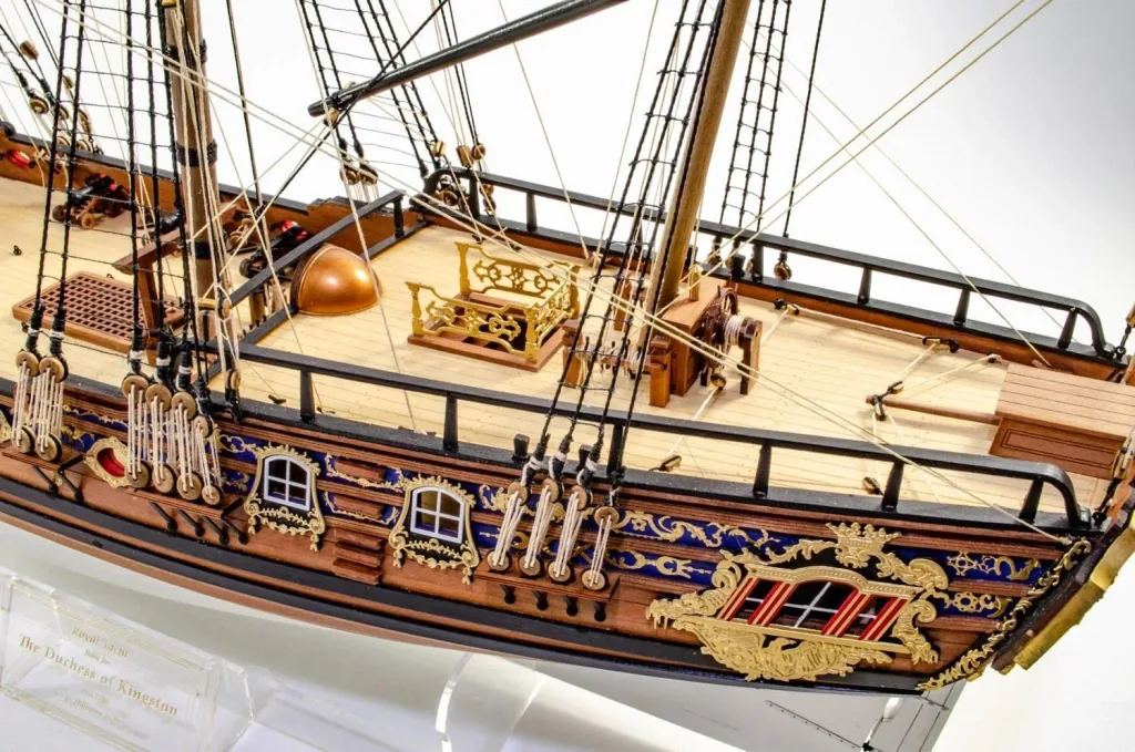 Bausatz Duches of Kingston 1778 im Maßstab 1:64