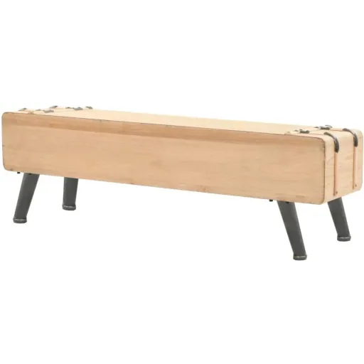TV-Schrank 120x33x35 cm aus massivem Kiefernholz