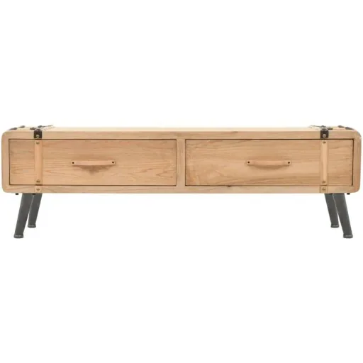 TV-Schrank 120x33x35 cm aus massivem Kiefernholz