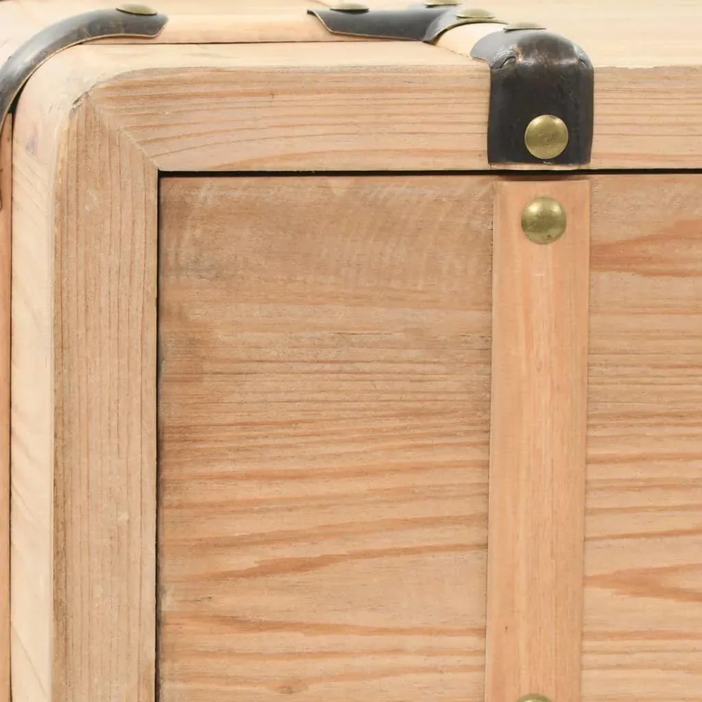 TV-Schrank 120x33x35 cm aus massivem Kiefernholz