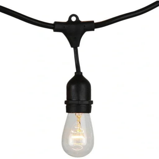 VT-7135 Lichtkabel - Wasserdicht - 10 E27-Armaturen - 5 Meter