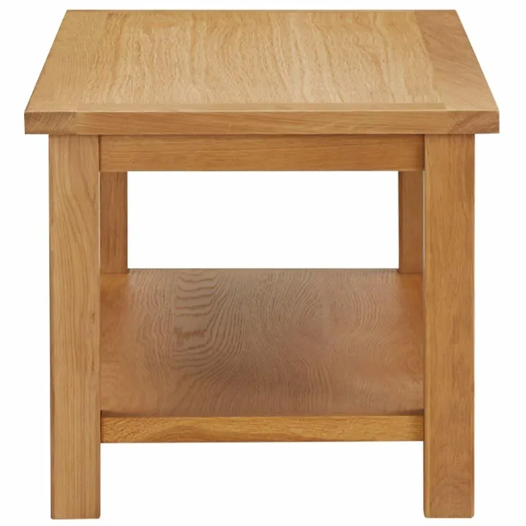 Couchtisch 90x45x40 cm Eiche massiv