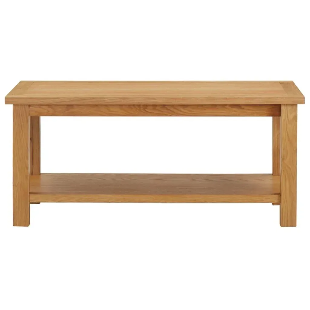 Couchtisch 90x45x40 cm Eiche massiv