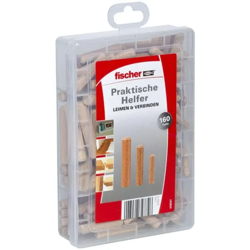 Holzdübel-Sortiment Praktische Helfer 160-teilig