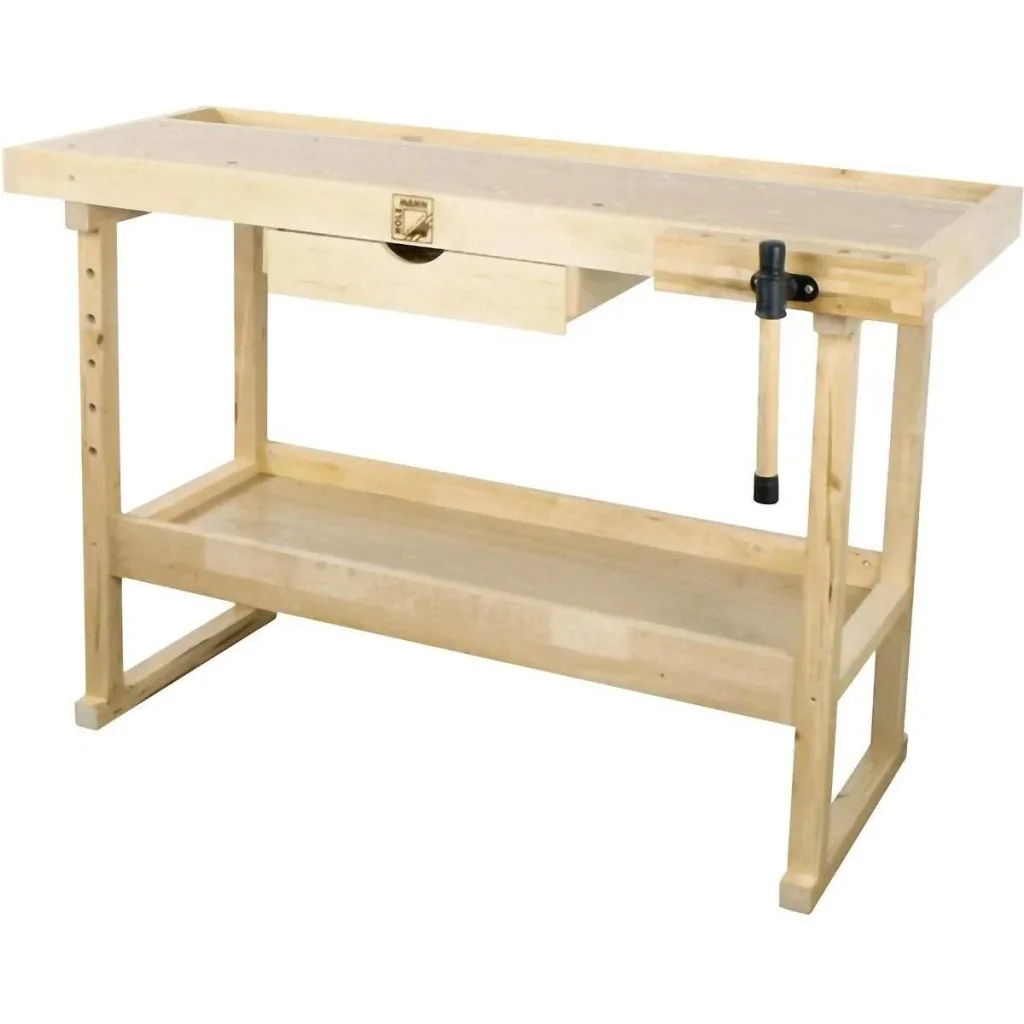 Mancave Holzwerkbank MIT Werkzeugwand 2er Set