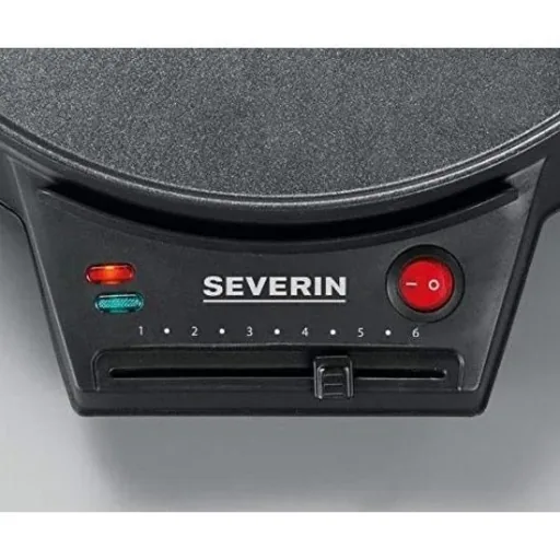 Crepe-Maker / Pfannkuchen-Eisen - 1000 Watt - Schwarz
