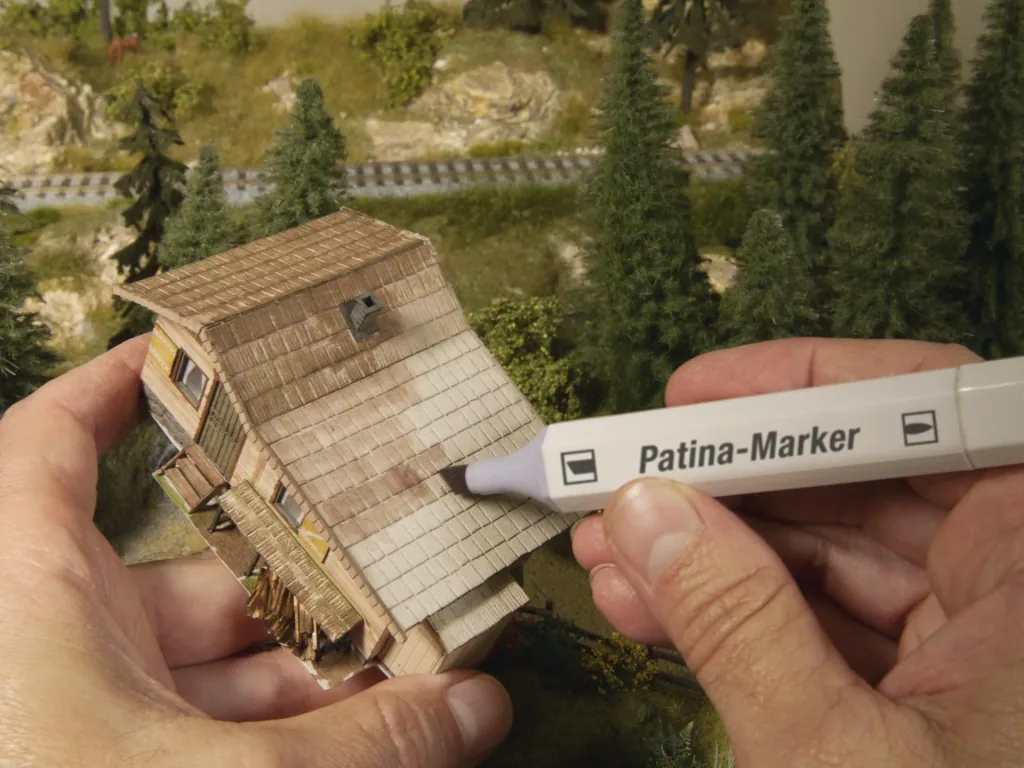 Patina-Marker für Modelle, 6 Stück