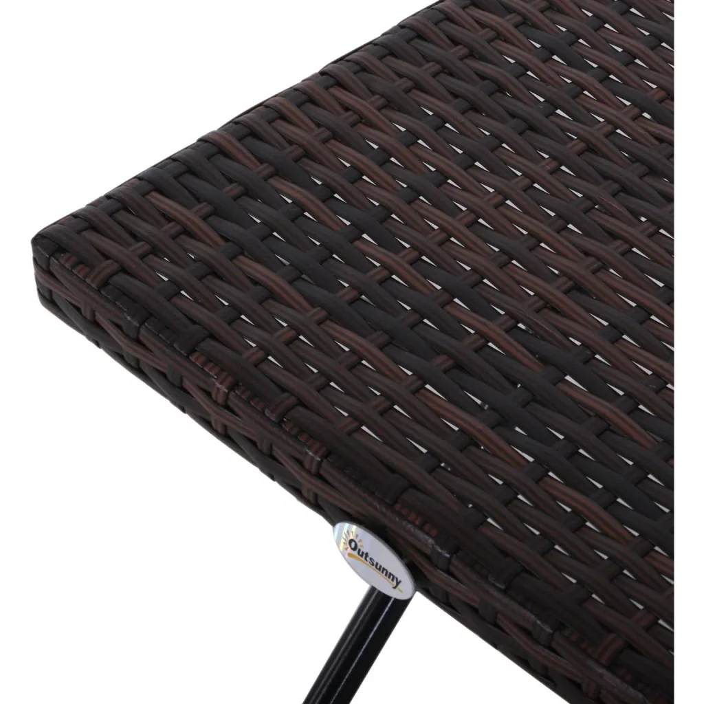Polyrattan Gartentisch klappbar