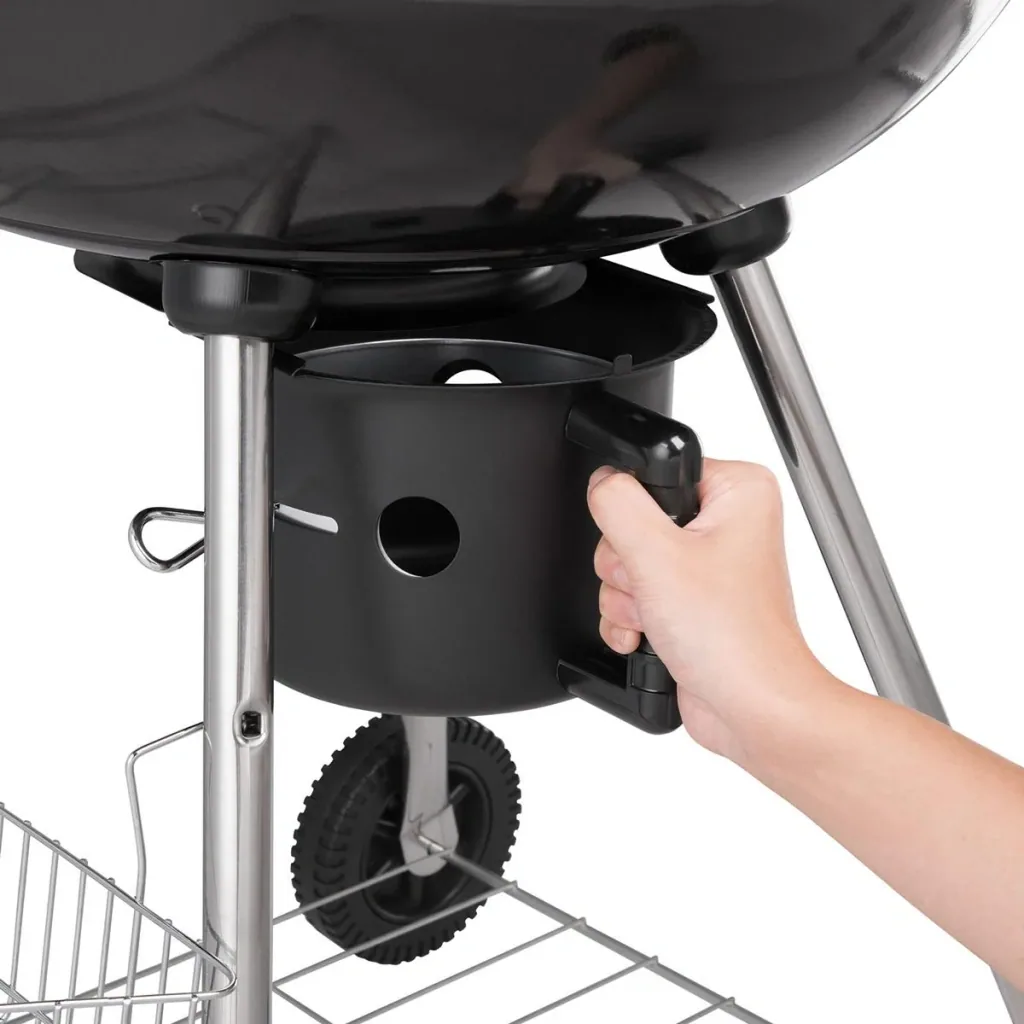 Barbecue - BBQ - auf zwei Rädern - Schwarz - 90x58x68cm