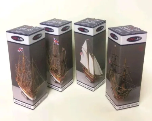 Baukasten America Yacht 1:155