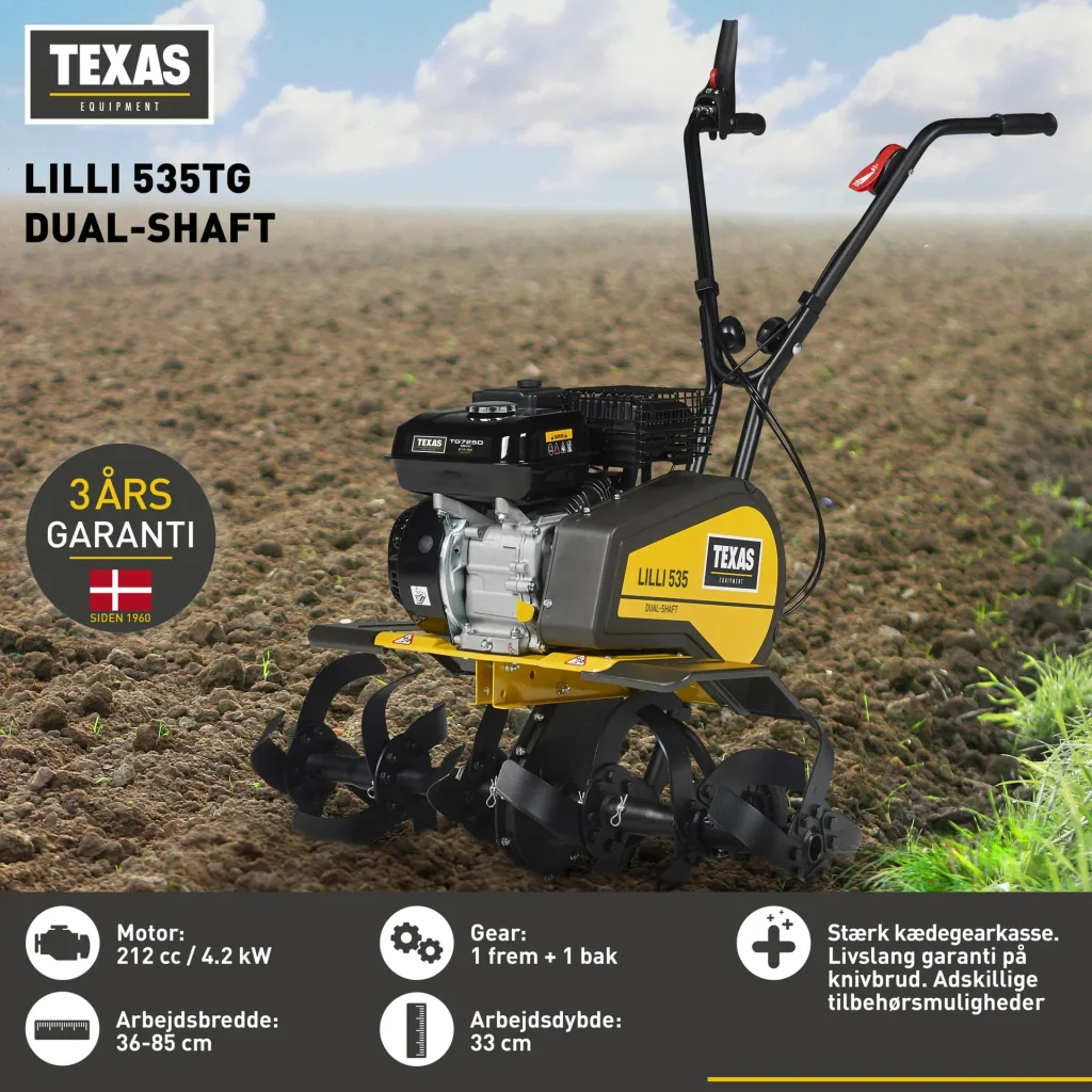 Motorhacke "Lilli 535TG Dual Shaft Set"