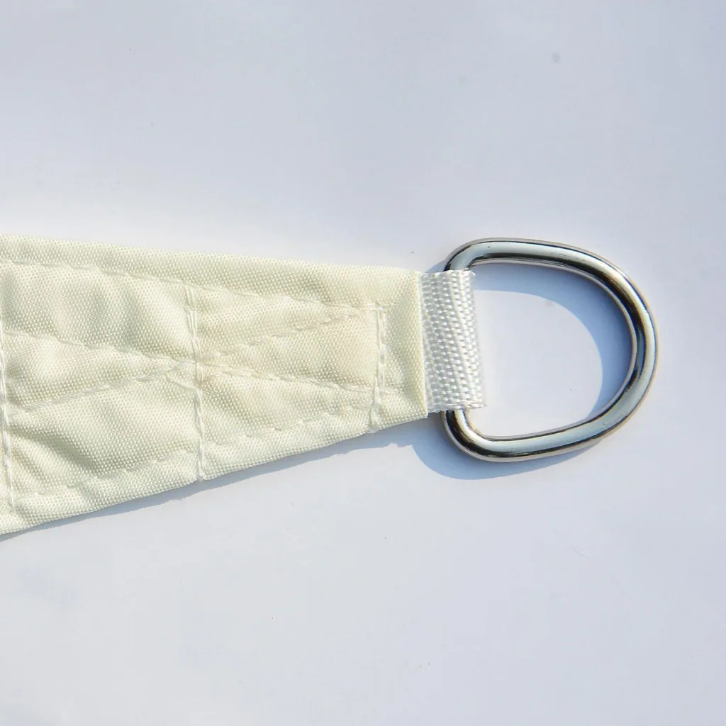 Sonnensegel Dreiecke 6x6x6 m Polyester - wasserabweisend Cream