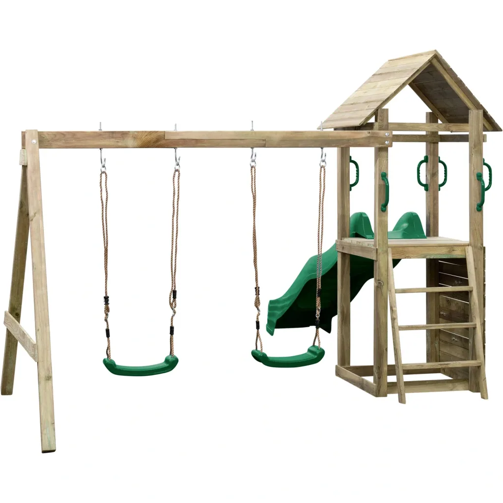 Spieltürm Maria mit Schaukeln und