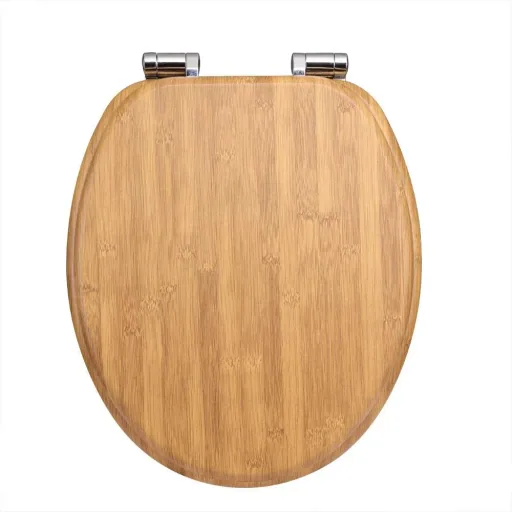 MDF-Toilettensitz Bambus mit Absenkautomatik
