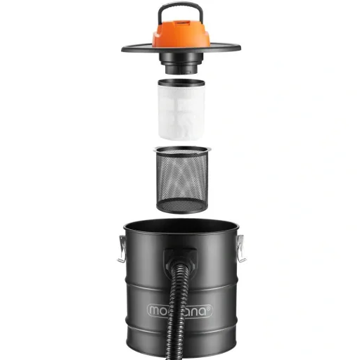Aschesauger schwarz/orange 1200 Watt