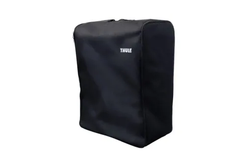 Fahrradträger EasyFold XT 3 Black Edition für drei Fahrräder inkl. Auffahrschiene, Aufbewahrungstasche und Felgenschutzadapter