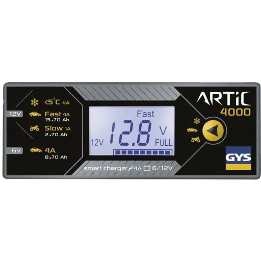 Batterieladegerät Artic 4000 - 4A - 240V - 4 Ladegeschwindigkeiten