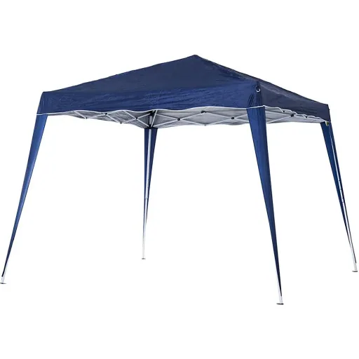 Faltpavillon mit Tragetasche Oxford Blau 3 x 3 x 2,4m