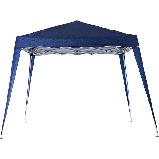 Faltpavillon mit Tragetasche Oxford Blau 3 x 3 x 2,4m