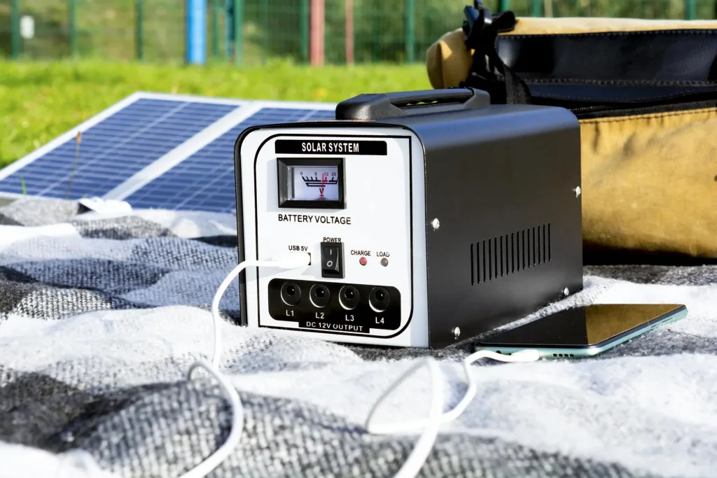Solarstromanlage Set "TX-200", mit LED-Lampen, 18 Watt