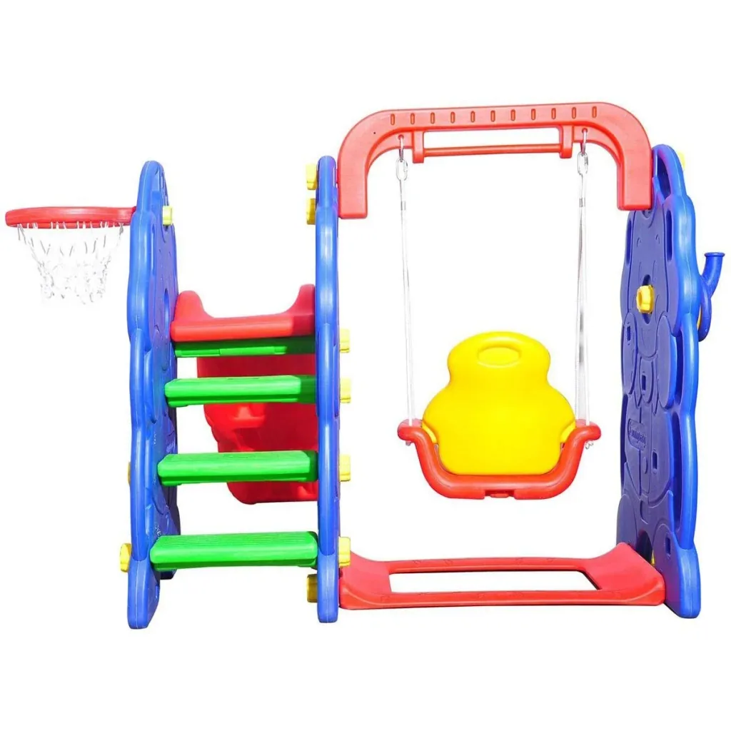 Kinderrutsche mit Schaukel