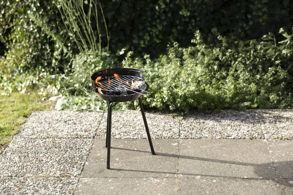 Holzkohle-Rundgrill, "CG-IV-270", 45,5cm, Schwarz