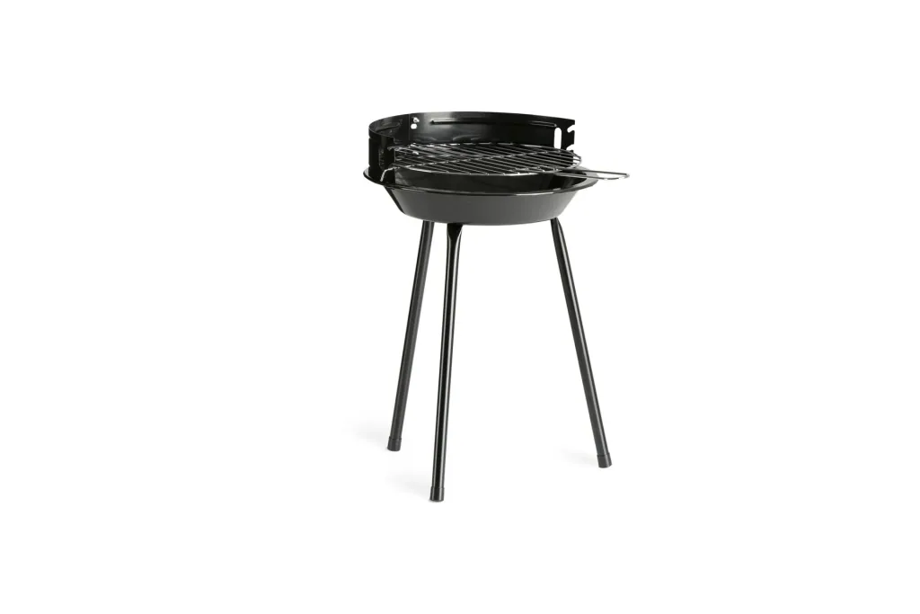 Holzkohle-Rundgrill, "CG-IV-270", 45,5cm, Schwarz