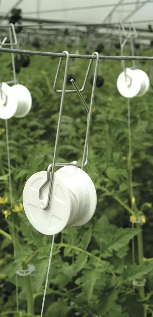 Tomatenrank-Kit für Kunststoff Gewächshäuser