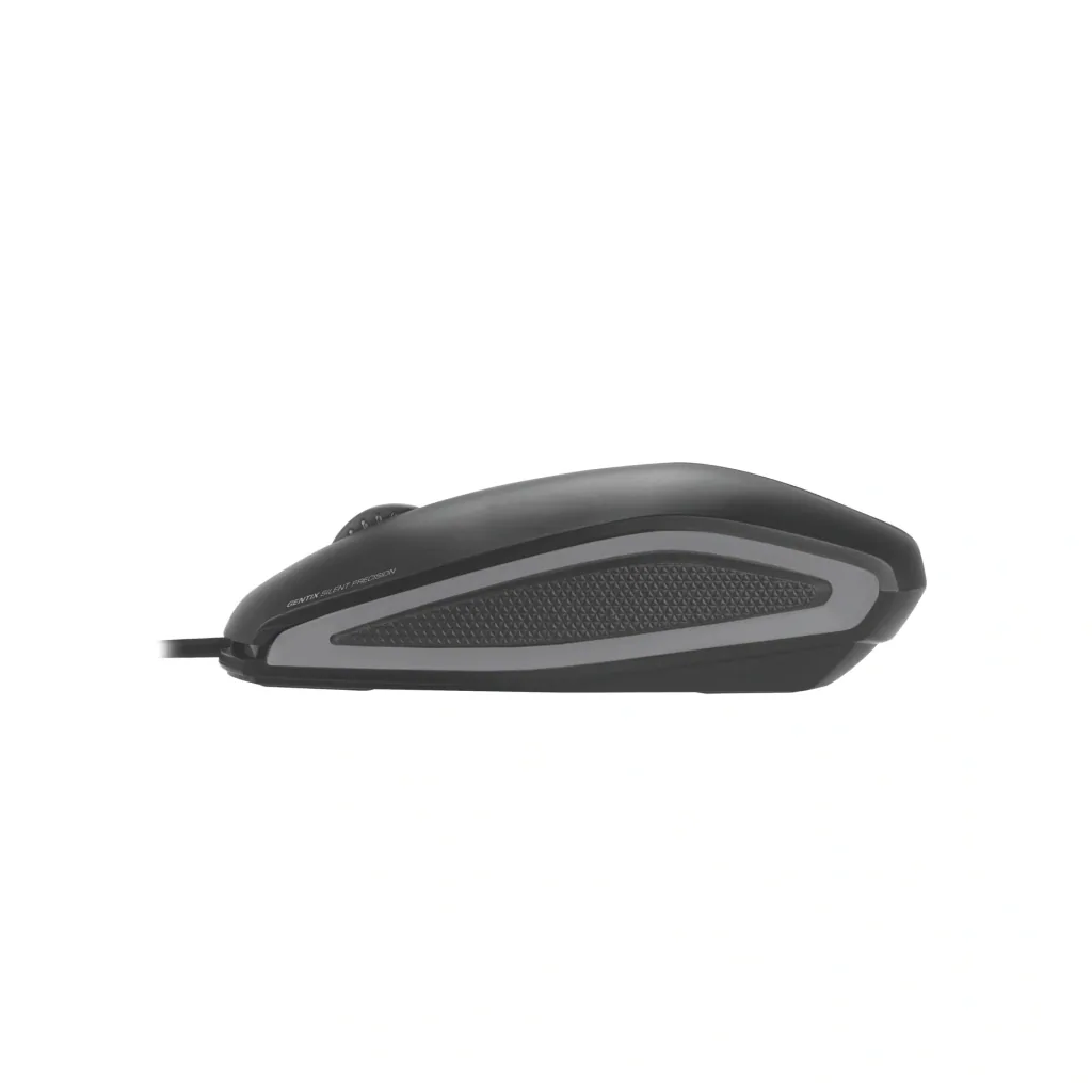 Kabelgebundene Maus GENTIX SILENT schwarz