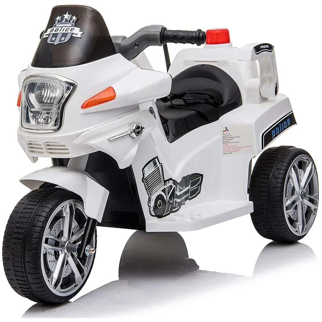 Kindermotorrad Police
