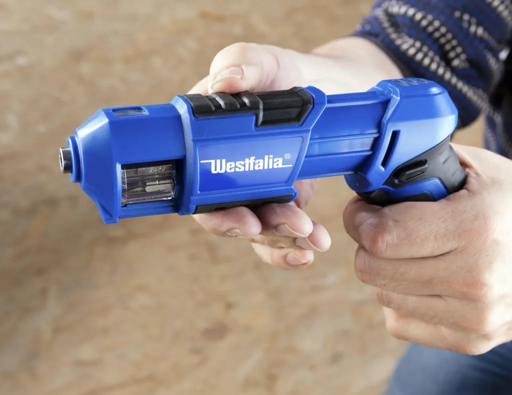 Akkuschrauber 3,6 Volt Li-Ion mit Revolvermagazin