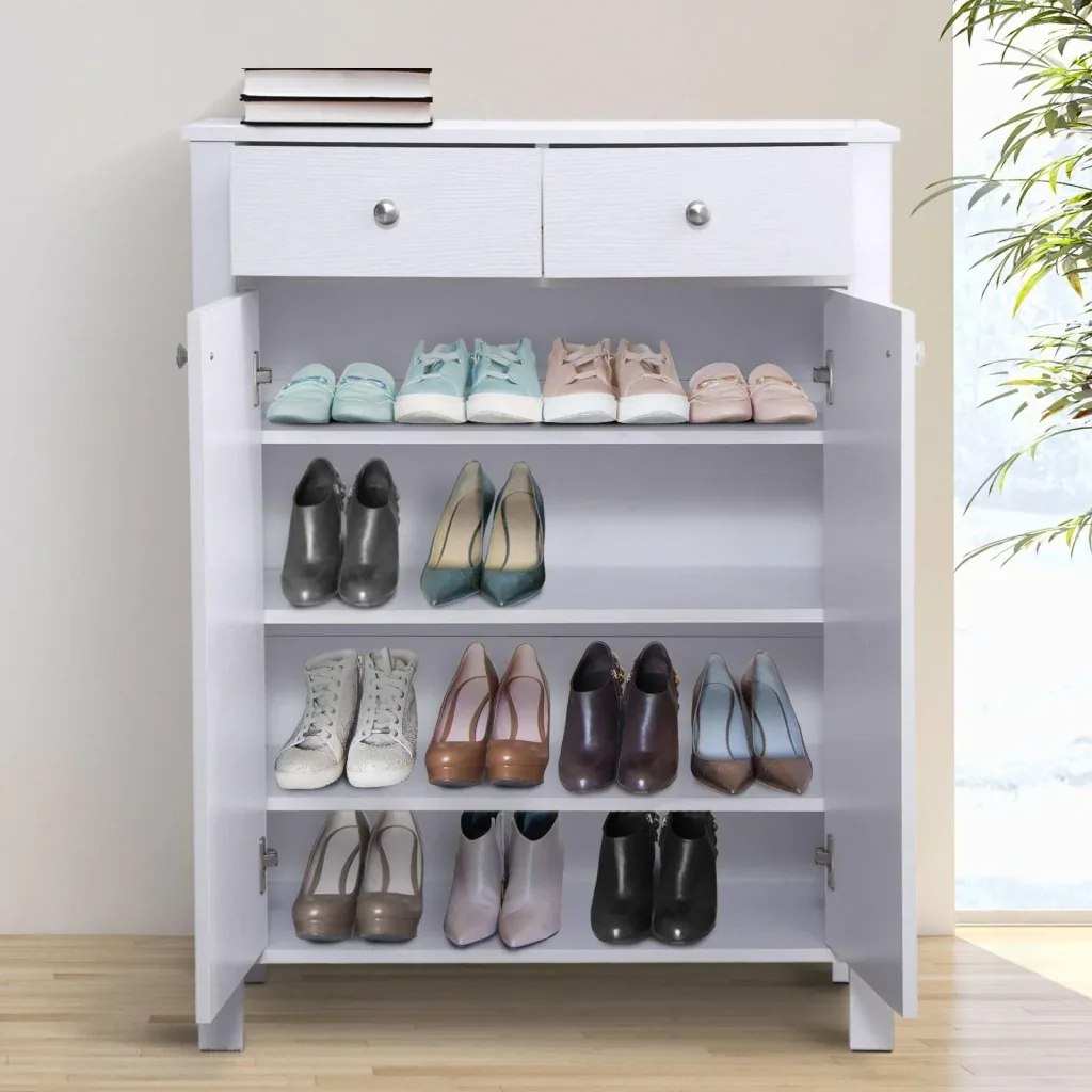 Schuhschrank mit 2 Schubladen