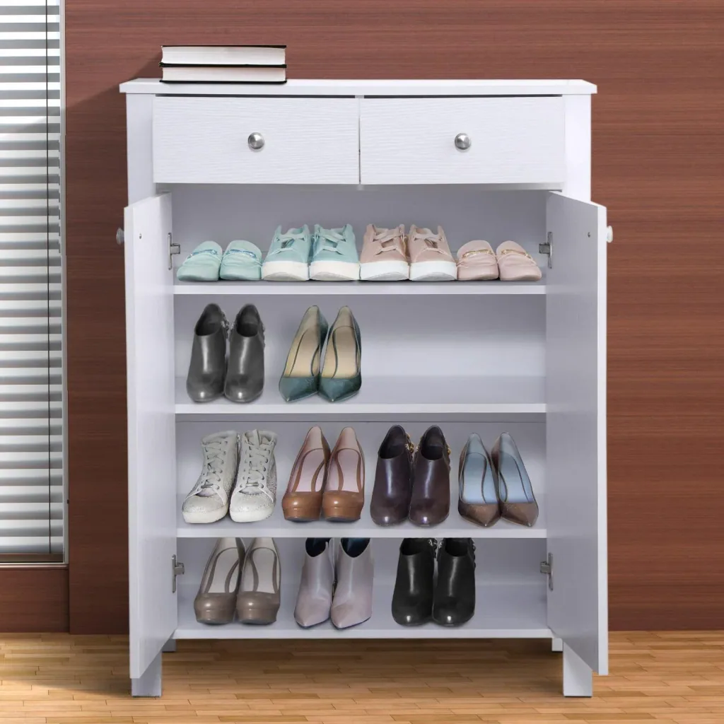 Schuhschrank mit 2 Schubladen