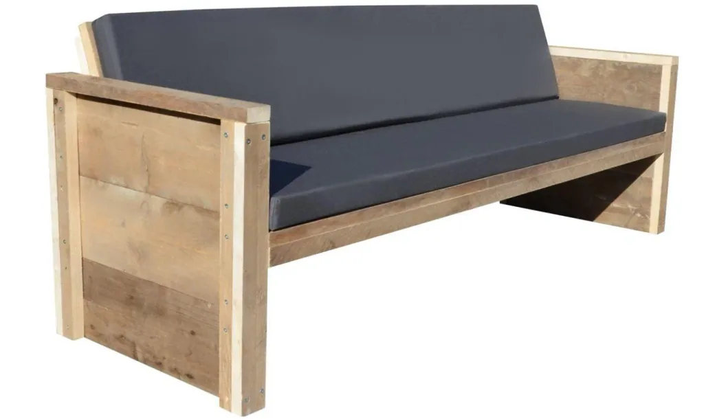 Montagepaket Lounge Sofa / Gartenbank Pepijn inkl. Outdoor-Kissen