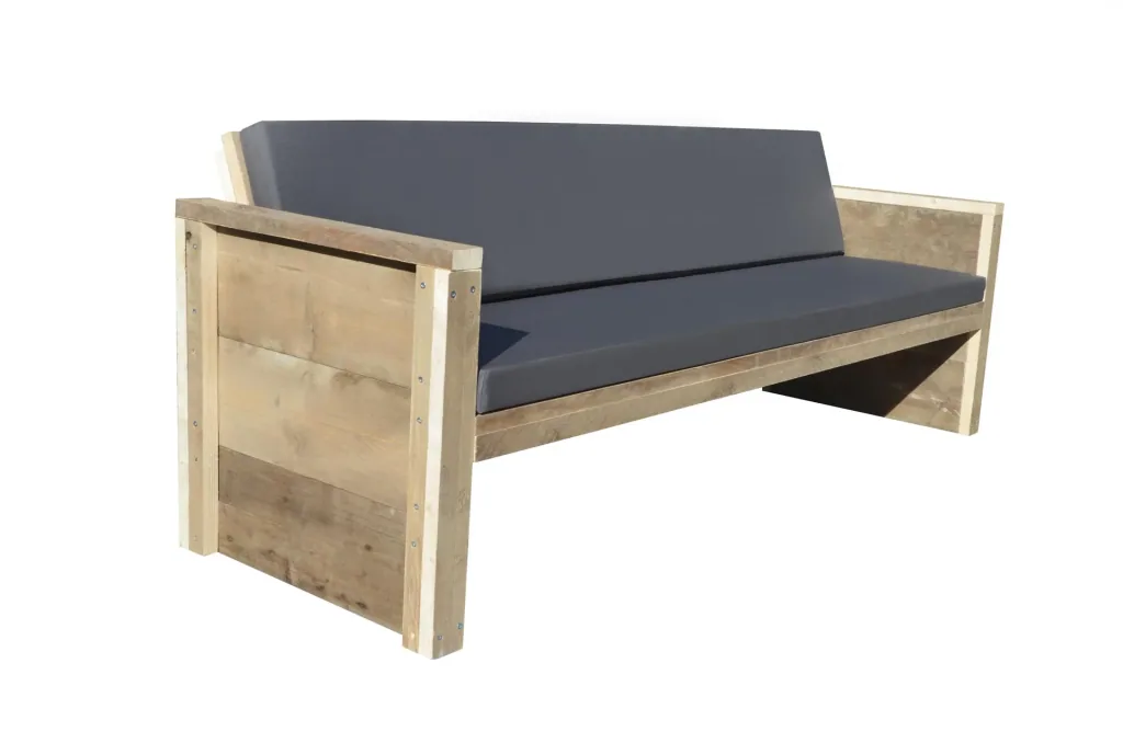 Montagepaket Lounge Sofa / Gartenbank Pepijn inkl. Outdoor-Kissen