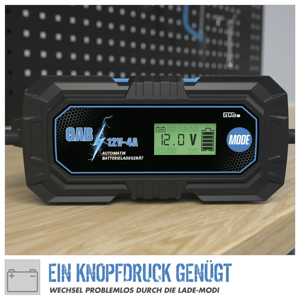 Automatik Batterieladegerät GAB 12V/6V-4A