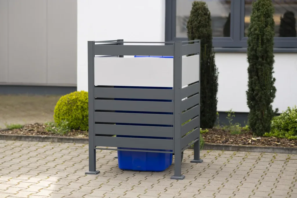 Mülltonnenverkleidung Planum 1er Box, 120 cm, anthrazit