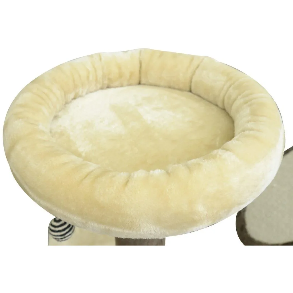 Katzenbaum Sisalsäulen 65x50x153 cm creme-kaffebraun