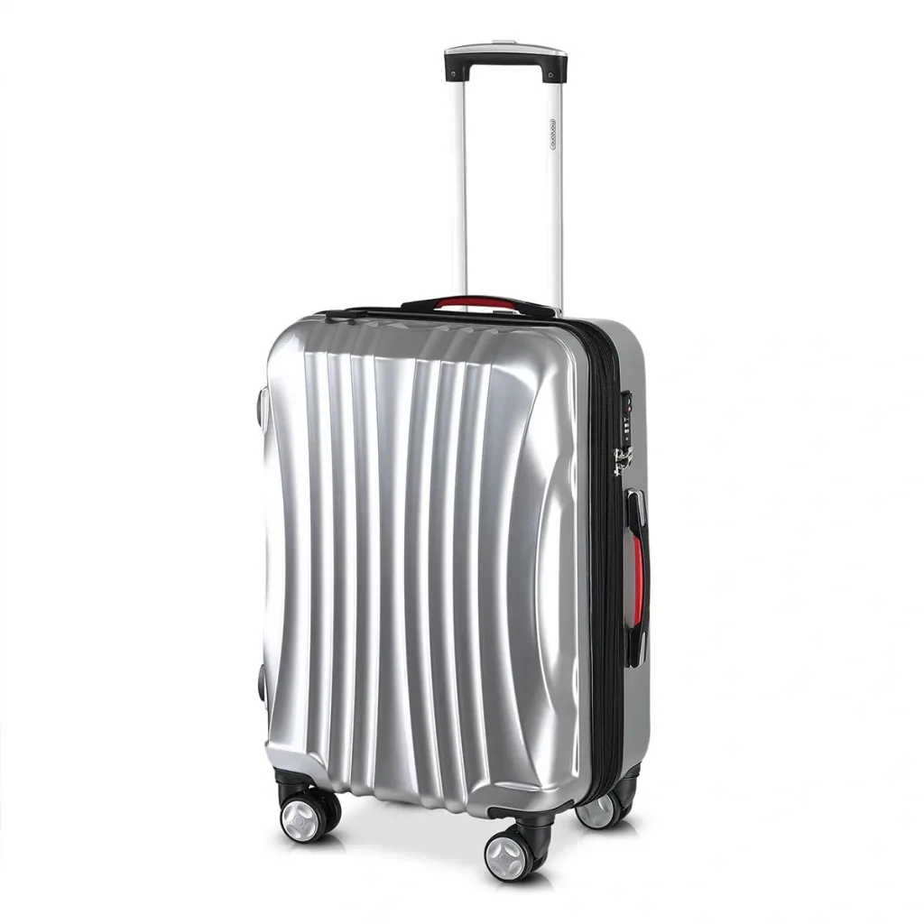 Hartschalenkoffer ikarus silber L