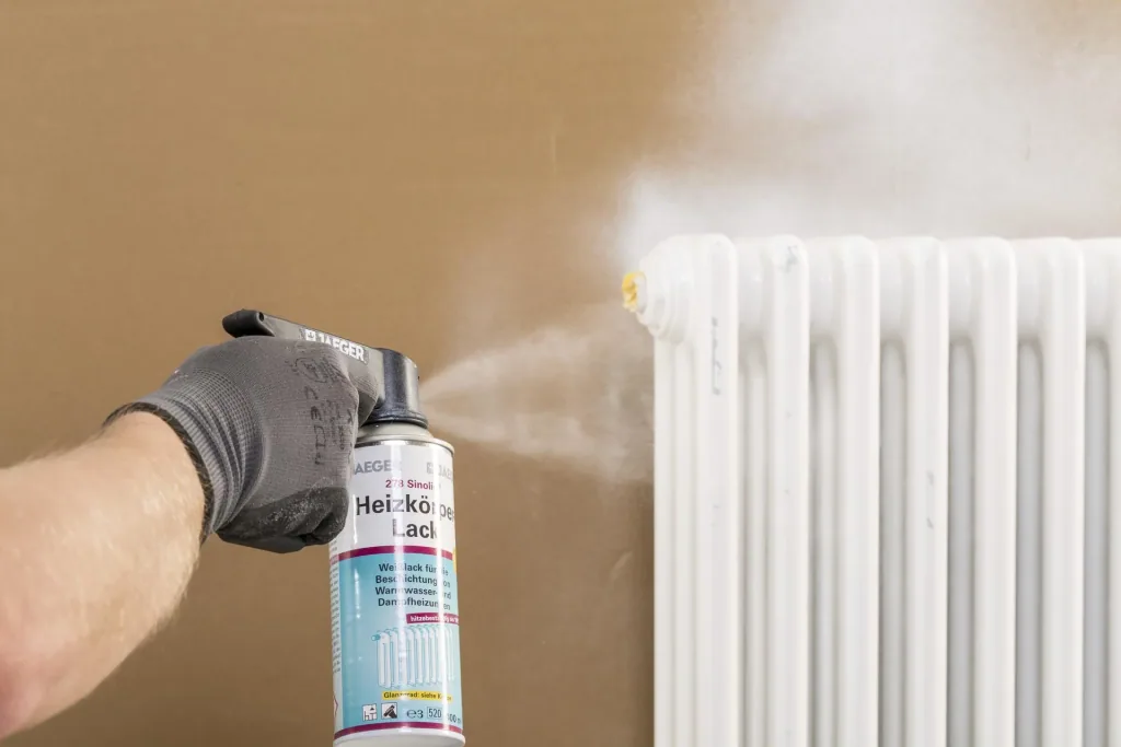 Heizkörperlackspray 400 ml, weiß hochglänzend