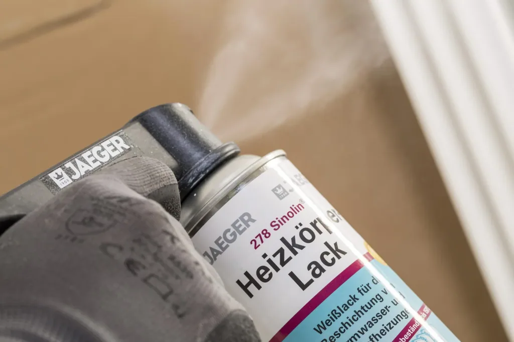 Heizkörperlackspray 400 ml, weiß hochglänzend