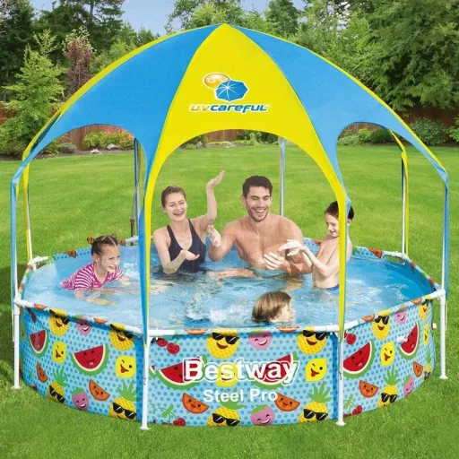 Planschbecken "Splash-in-Shade" - Ø 244 cm (14,5")