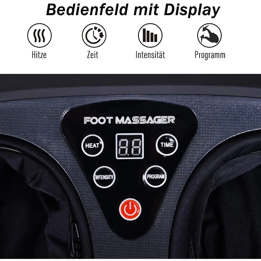 Fußmassagegerät mit Wärmefunktion
