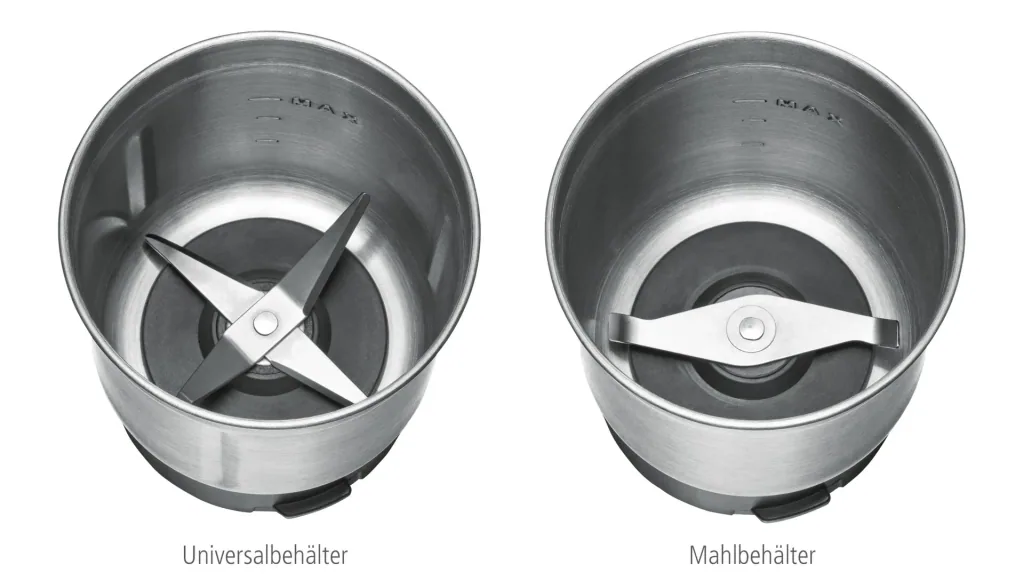 Multi Hacker/Mühle EKG 200 - Mit 2 Wechselaufsätzen