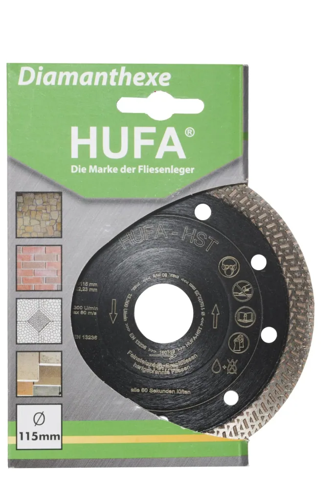 Diamanttrennscheibe für Fliese "HST", 115 mm