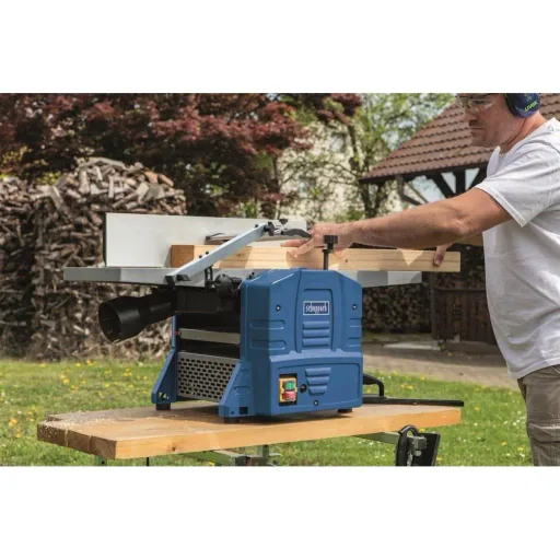 Abricht- und Dickenhobelmaschine HMS1080 + HD12 Absauganlage - 230V | 1500W